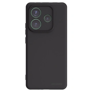 Picasee Xiaomi Redmi Note 14 5G Hülle - Schwarzes Silikon - Clear