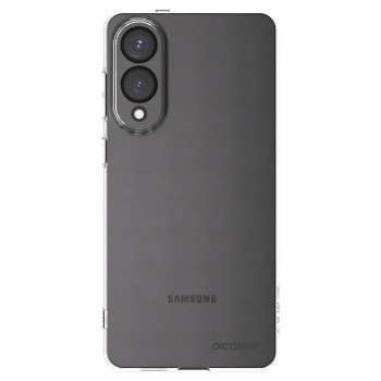Picasee Samsung Galaxy S25 Edge 5G Hülle - Transparentes Silikon - Clear