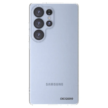 Picasee Samsung Galaxy S25 Ultra 5G Hülle - Transparentes Silikon - Clear