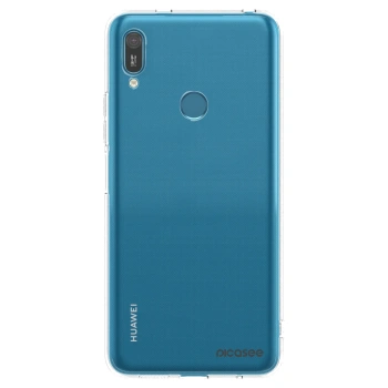 Picasee Huawei Y7 2019 Hülle - Transparentes Silikon - Clear