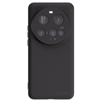 Picasee Xiaomi 15 Ultra Hülle - Schwarzes Silikon - Clear