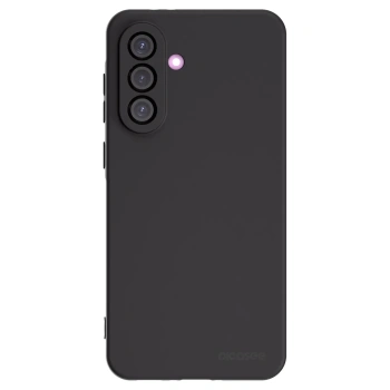 Picasee Samsung Galaxy A56 5G A566B Hülle - Schwarzes Silikon - Clear