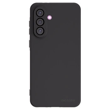 Picasee Samsung Galaxy A36 5G Hülle - Schwarzes Silikon - Clear