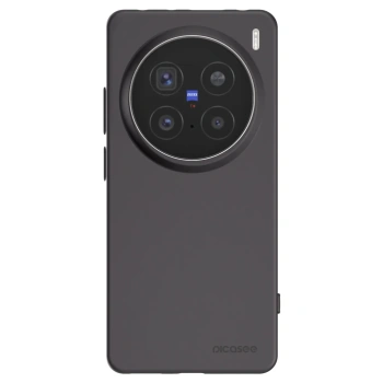 Picasee Vivo X200 Pro Hülle - Schwarzes Silikon - Clear