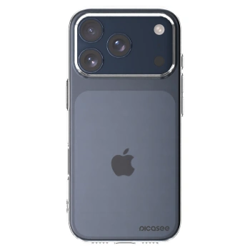 Picasee Apple iPhone 17 Pro Hülle - Transparentes Silikon - Clear