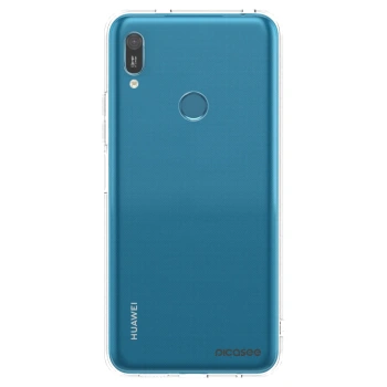 Picasee Huawei Y6 2019 Hülle - Transparentes Silikon - Clear