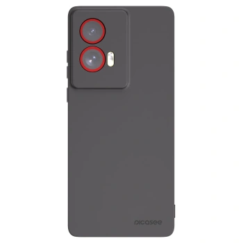 Picasee Motorola Edge 50 Fusion Hülle - Schwarzes Silikon - Clear