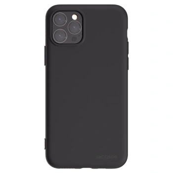 Picasee Apple iPhone 11 Pro Hülle - Schwarzes Silikon - Clear