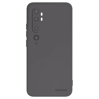 Picasee Xiaomi Mi Note 10 (Pro) Hülle - Schwarzes Silikon - Clear