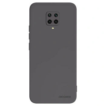 Picasee Xiaomi Redmi Note 9S Hülle - Schwarzes Silikon - Clear