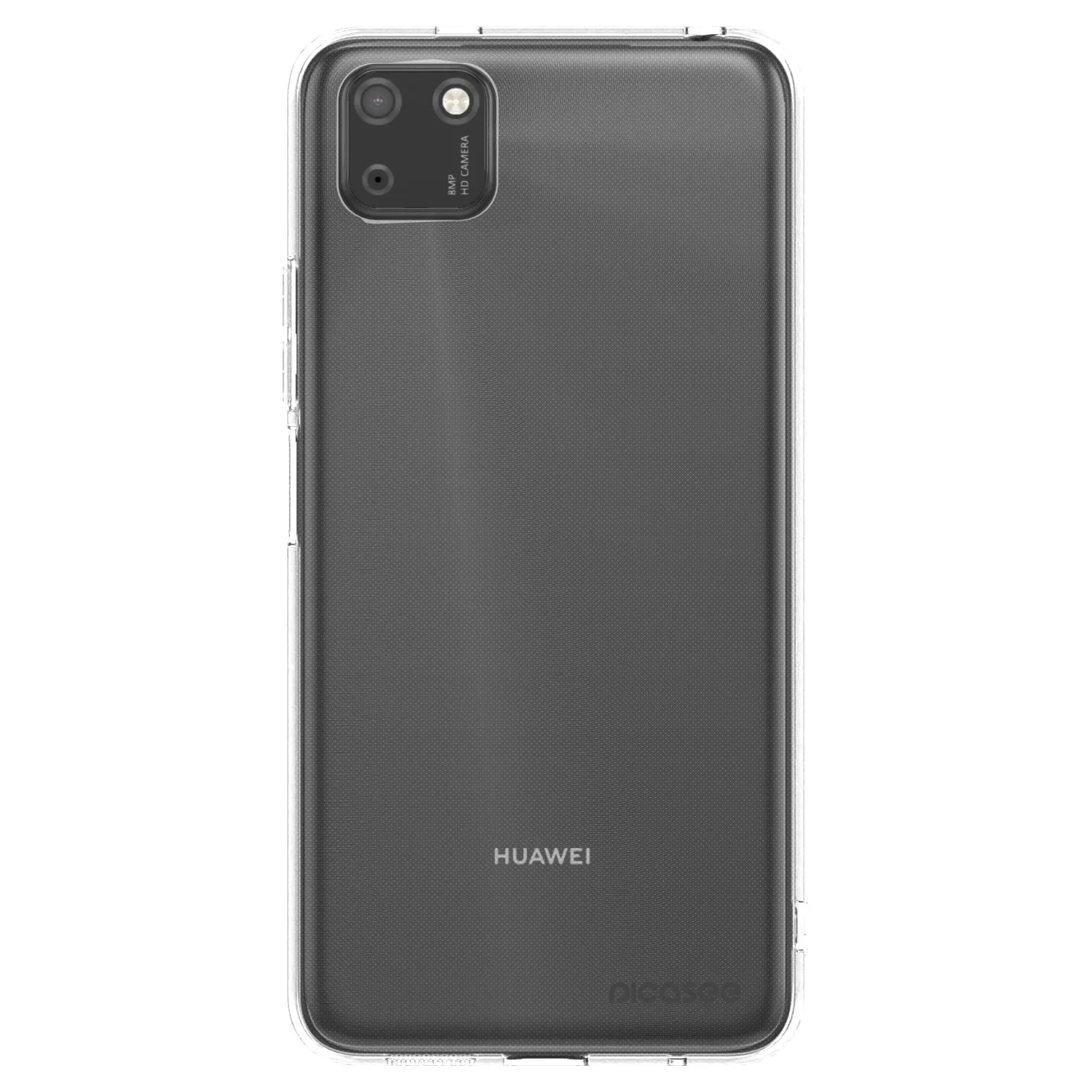 Picasee Huawei Y5P Hülle - Transparentes Silikon - Clear