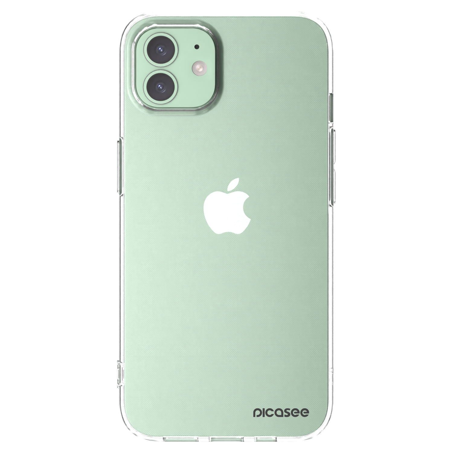 Picasee Apple iPhone 12 Hülle - Transparentes Silikon - Clear