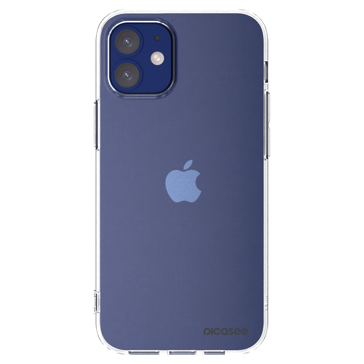 Picasee Apple iPhone 12 mini Hülle - Transparentes Silikon - Clear