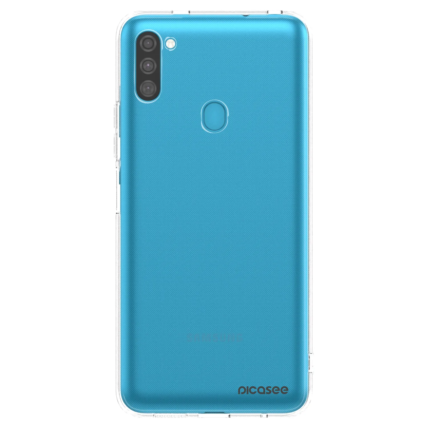 Picasee Samsung Galaxy M11 Hülle - Transparentes Silikon - Clear