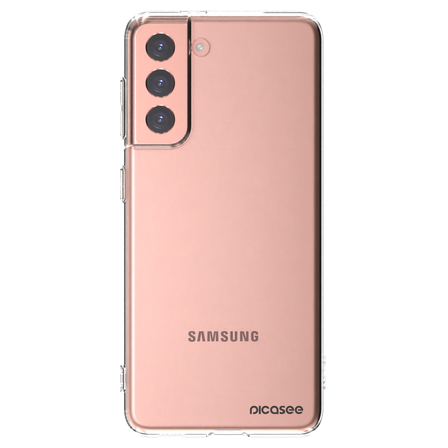 Picasee Samsung Galaxy S21 5G G991B Hülle - Transparentes Silikon - Clear
