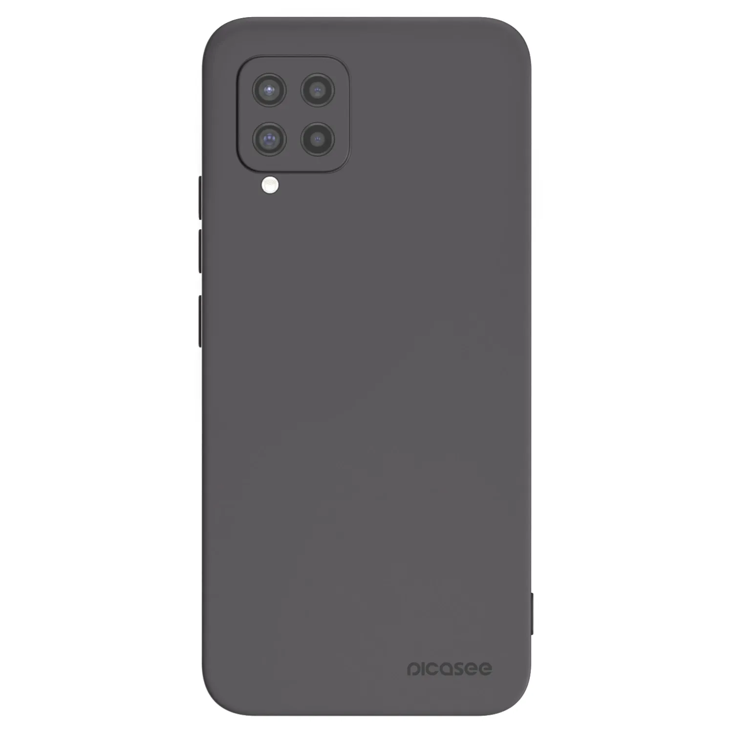 Picasee Samsung Galaxy A42 A426B Hülle - Schwarzes Silikon - Clear