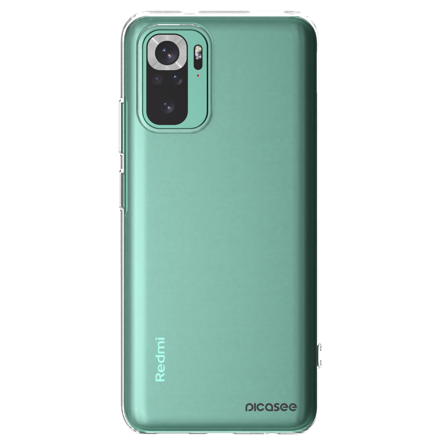 Picasee Xiaomi Redmi Note 10 Pro Hülle - Transparentes Silikon - Clear