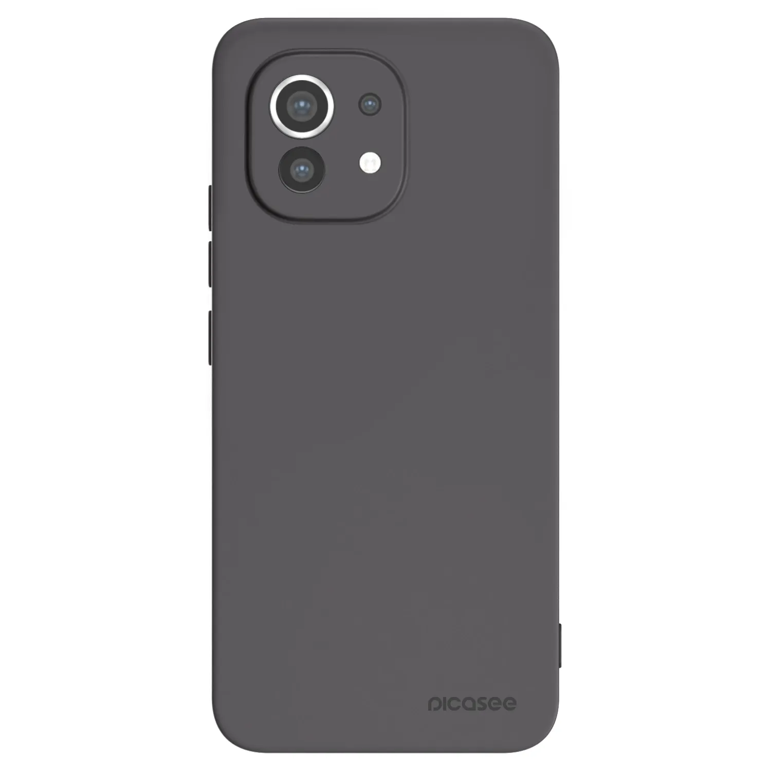 Picasee Xiaomi Mi 11 Hülle - Schwarzes Silikon - Clear