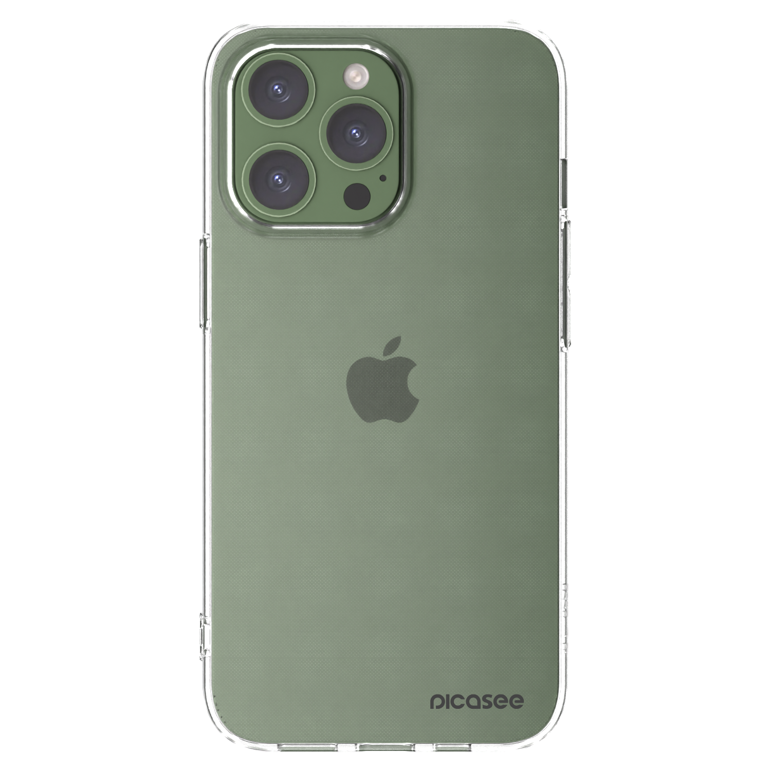 Picasee Apple iPhone 13 Pro Hülle - Transparentes Silikon - Clear