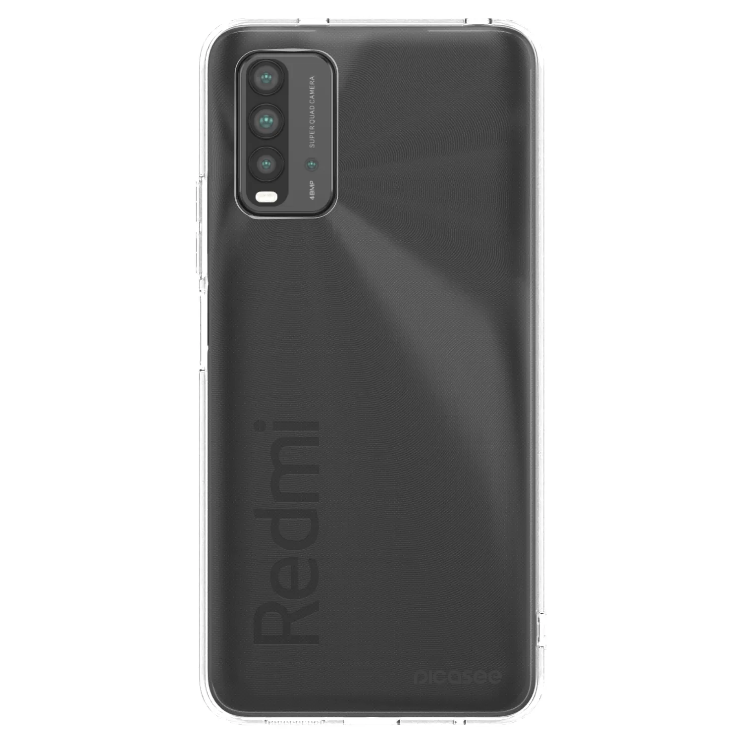 Picasee Xiaomi Redmi 9T Hülle - Transparentes Silikon - Clear