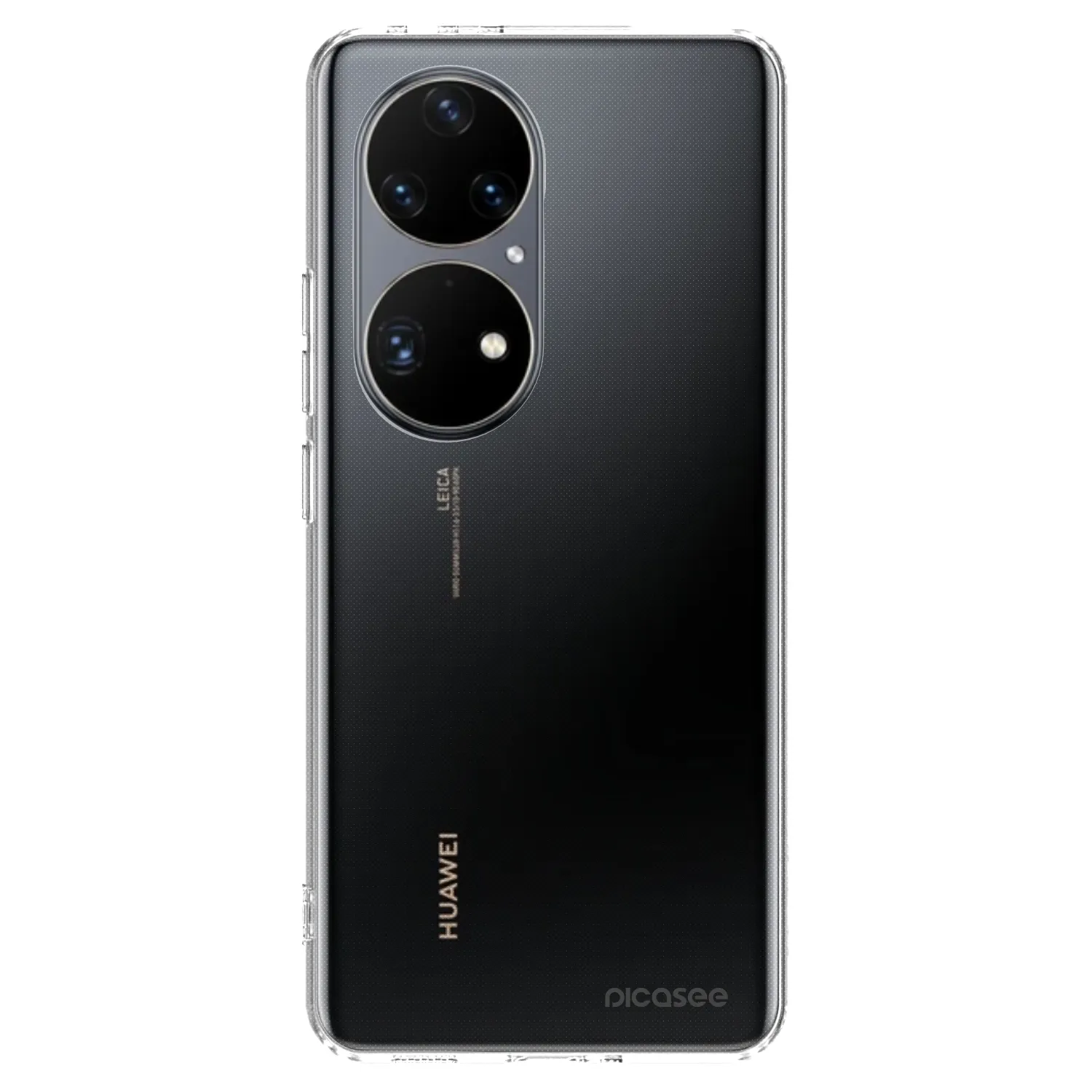 Picasee Huawei P50 Hülle - Transparentes Silikon - Clear
