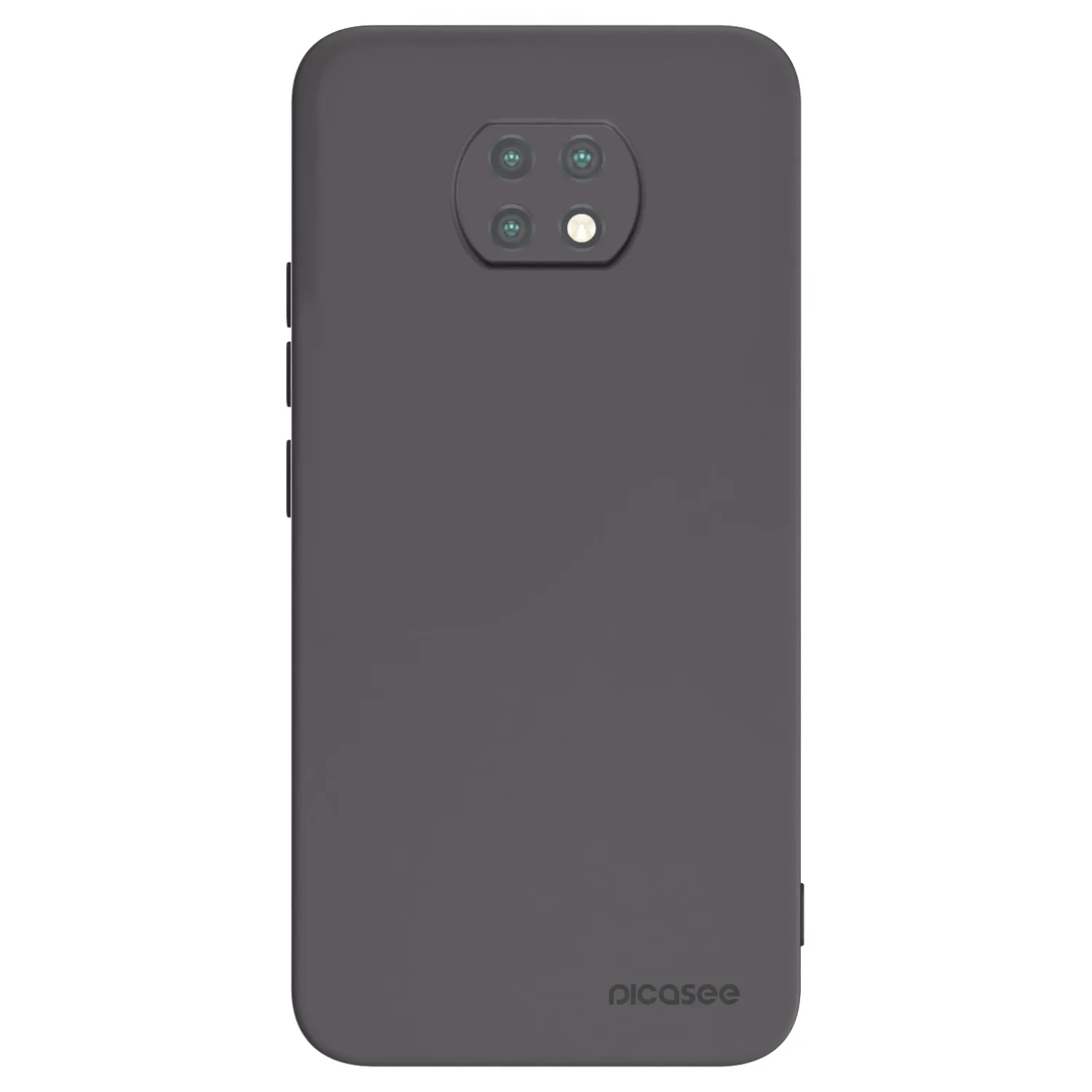 Picasee Xiaomi Redmi Note 9T Hülle - Schwarzes Silikon - Clear