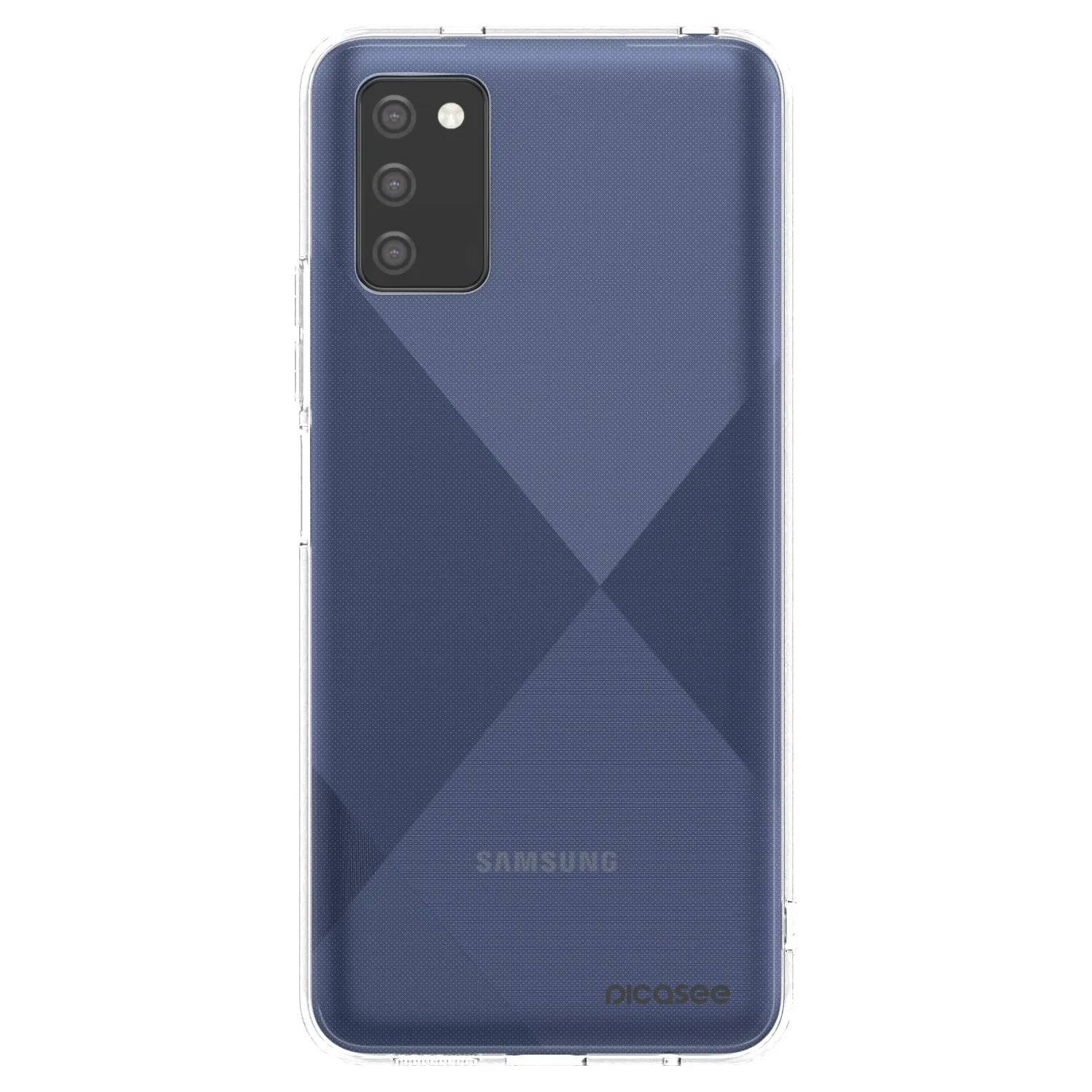 Picasee Samsung Galaxy A03s A037G Hülle - Transparentes Silikon - Clear