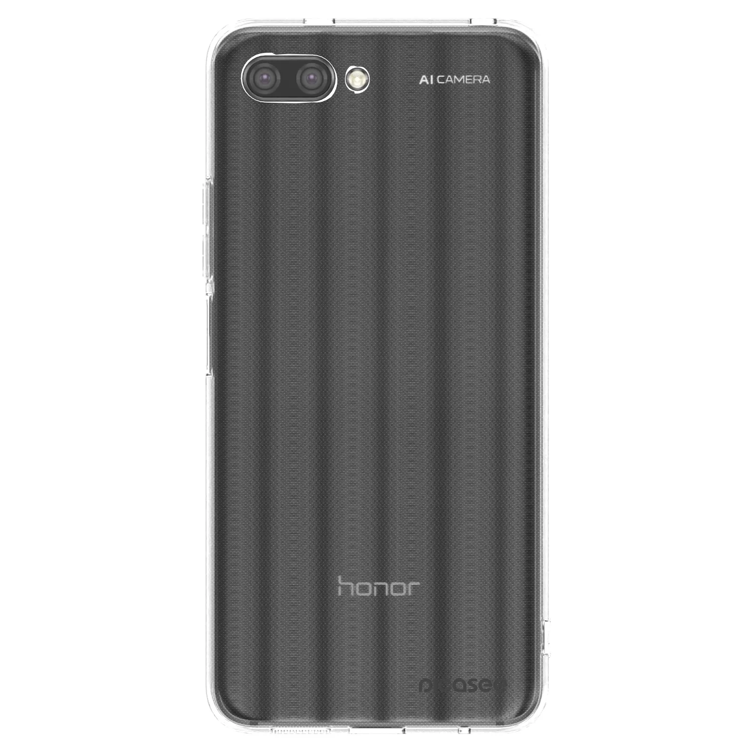 Picasee Honor 10 Hülle - Transparentes Silikon - Clear