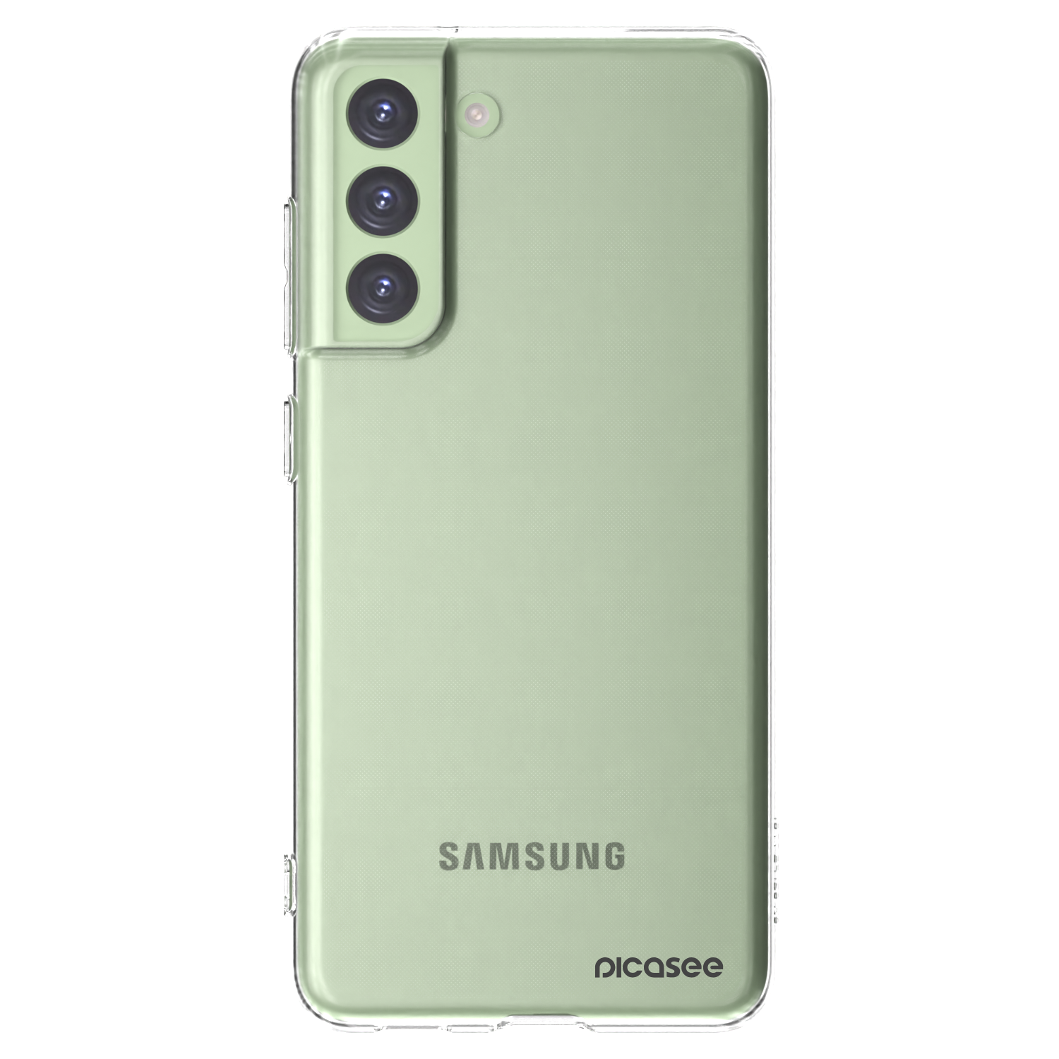 Picasee Samsung Galaxy S21 FE 5G Hülle - Transparentes Silikon - Clear