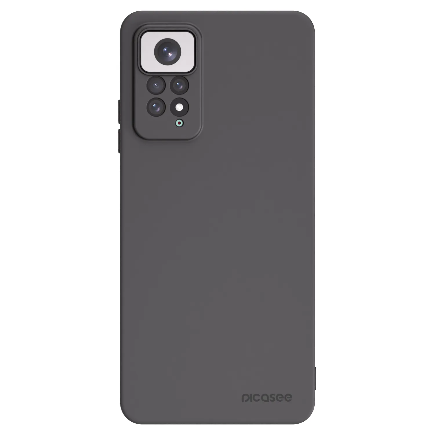 Picasee Xiaomi Redmi Note 11 Hülle - Schwarzes Silikon - Clear
