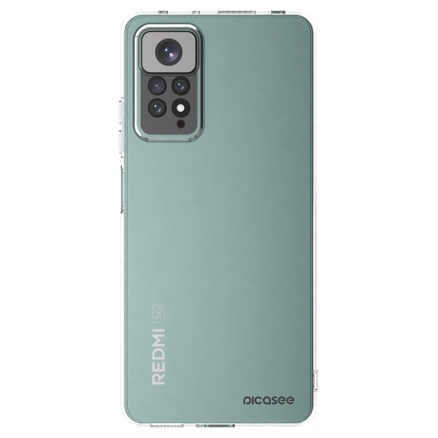 Picasee Xiaomi Redmi Note 11 Hülle - Transparentes Silikon - Clear