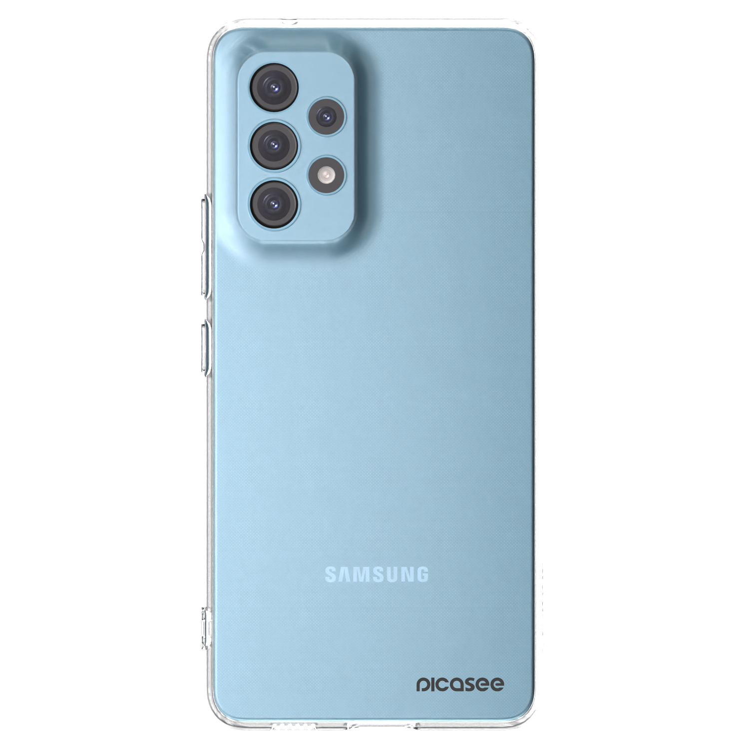 Picasee Samsung Galaxy A53 5G A536 Hülle - Transparentes Silikon - Clear