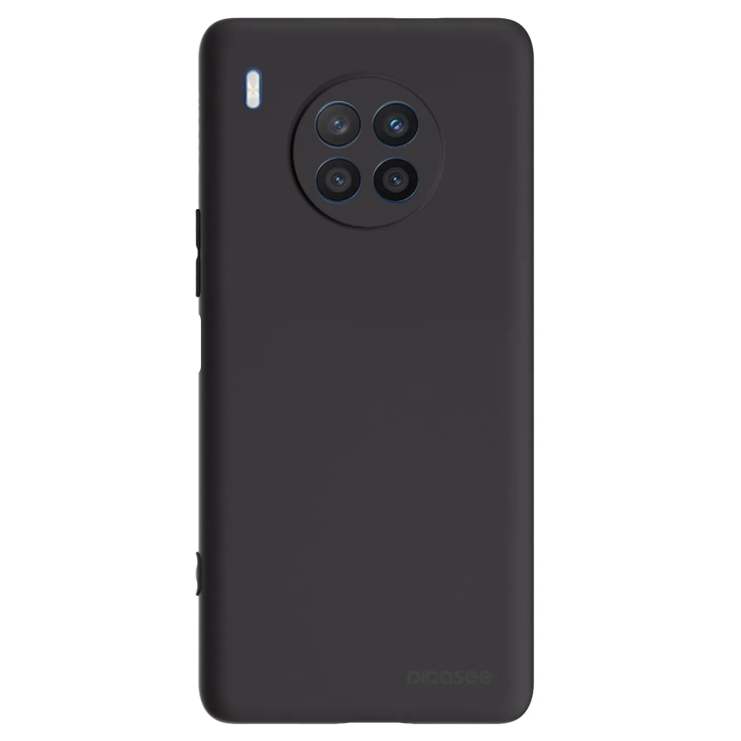 Picasee Honor 50 Lite Hülle - Schwarzes Silikon - Clear