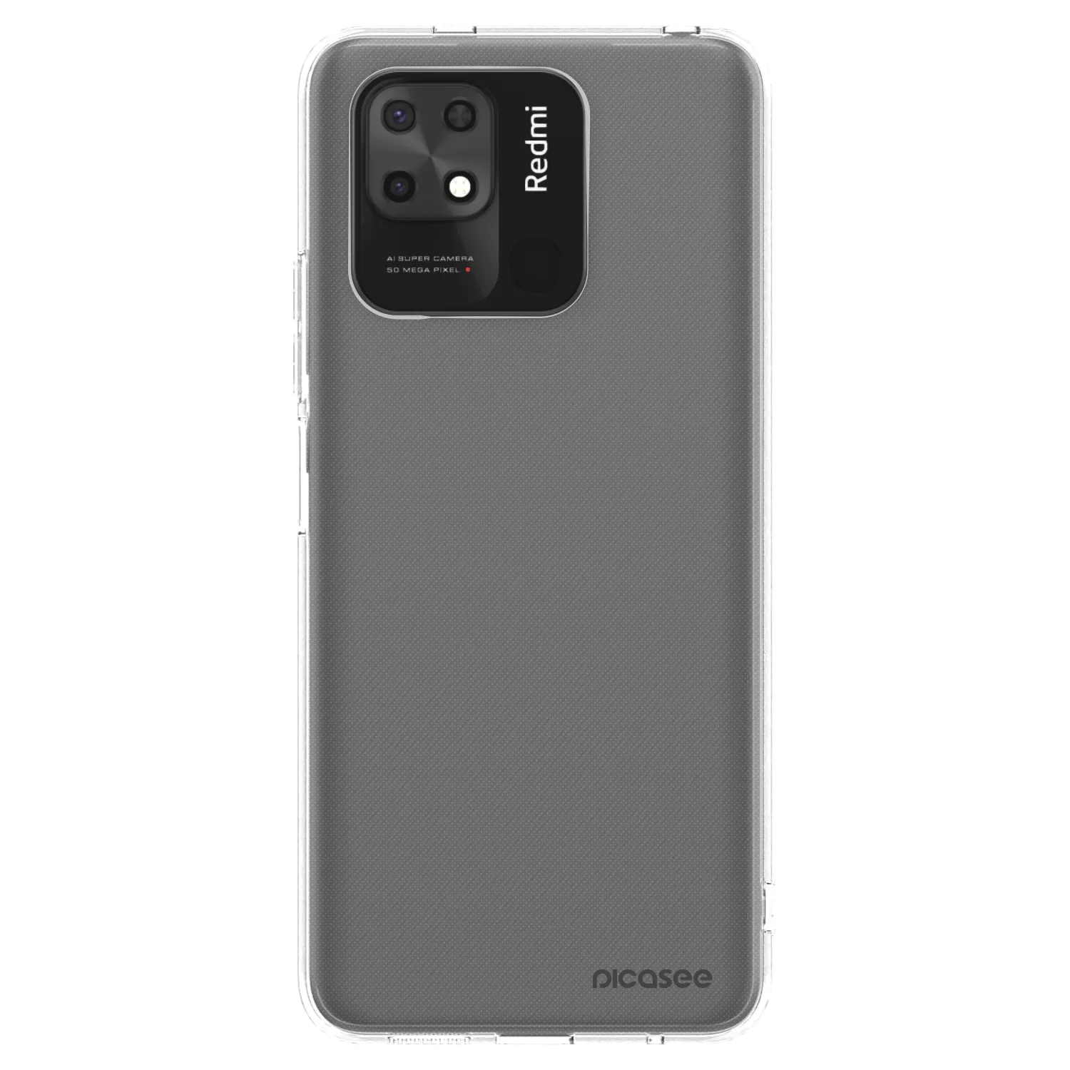 Picasee Xiaomi Redmi 10C Hülle - Transparentes Silikon - Clear