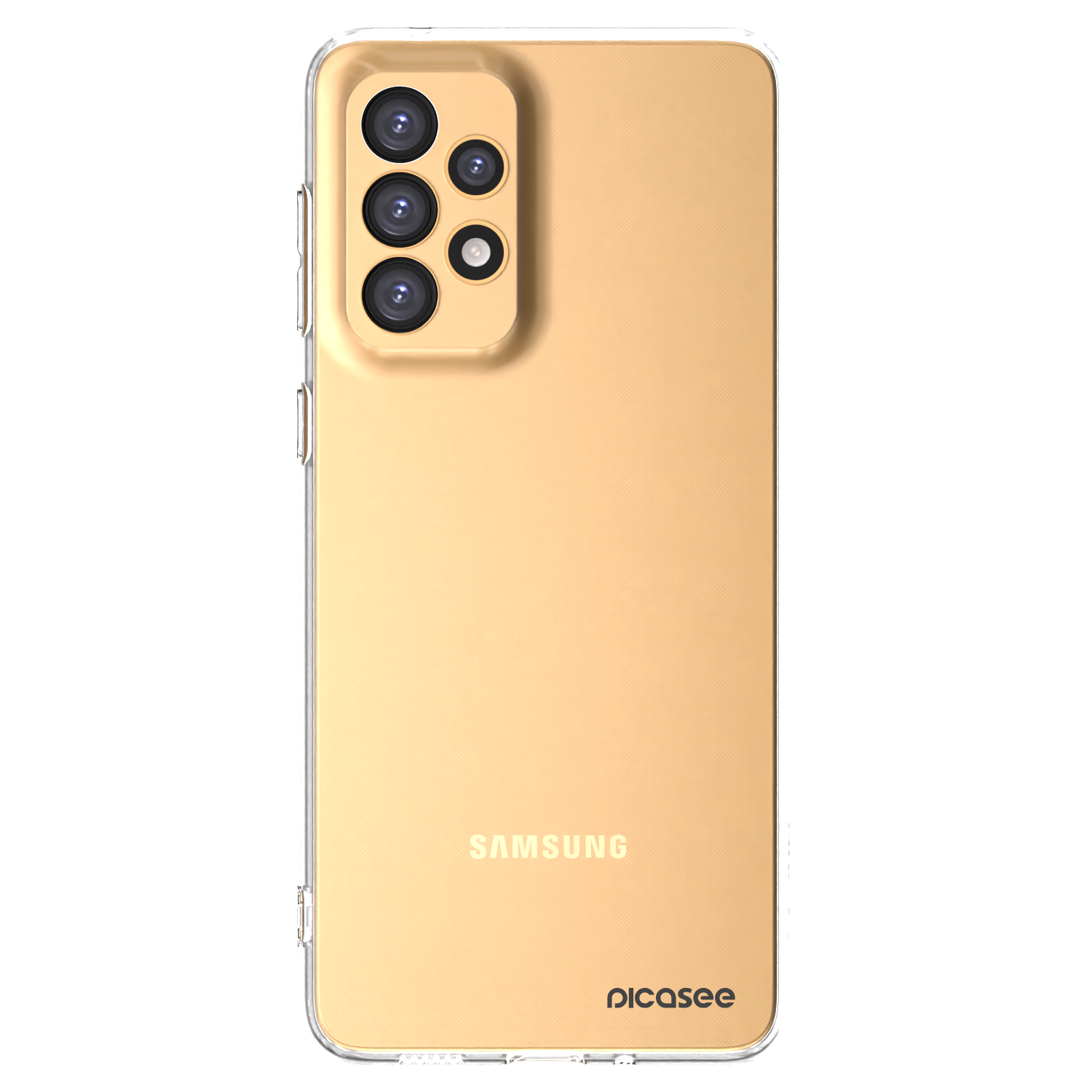 Picasee Samsung Galaxy A33 5G A336 Hülle - Transparentes Silikon - Clear