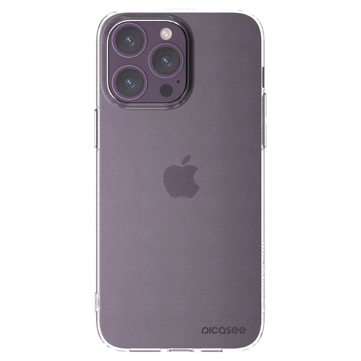 Picasee Apple iPhone 14 Pro Max Hülle - Transparentes Silikon - Clear