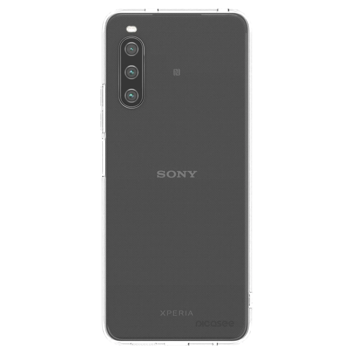 Picasee Sony Xperia 10 IV 5G Hülle - Transparentes Silikon - Clear