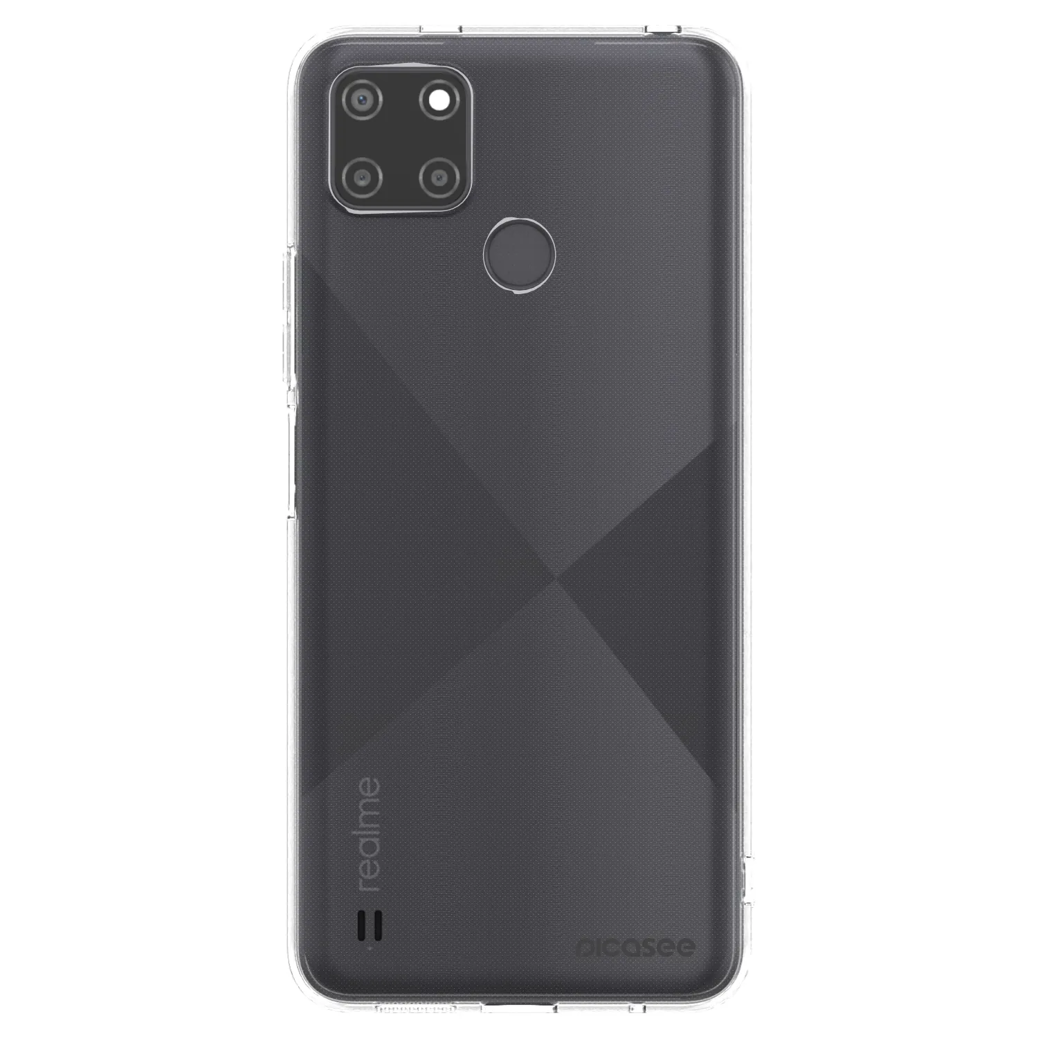 Picasee Realme C21Y Hülle - Transparentes Silikon - Clear