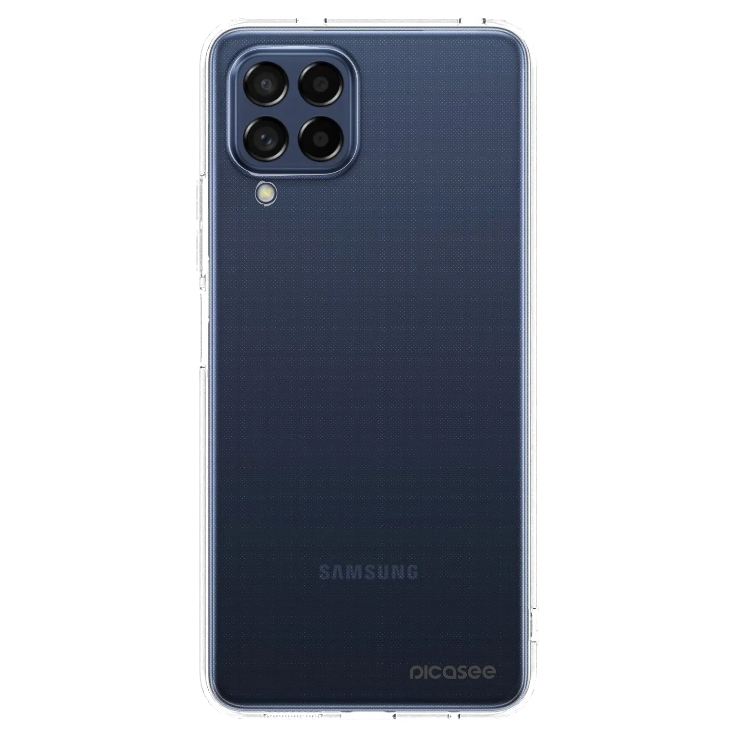 Picasee Samsung Galaxy M53 5G Hülle - Transparentes Silikon - Clear