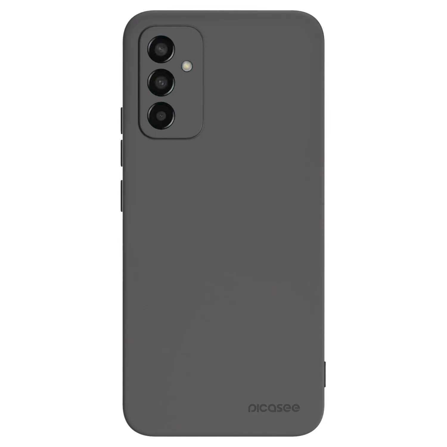 Picasee Samsung Galaxy M13 M135F Hülle - Schwarzes Silikon - Clear