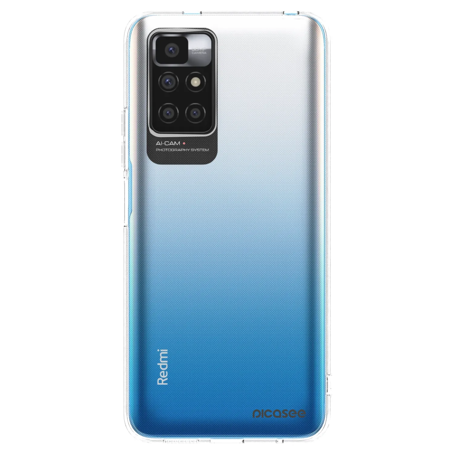 Picasee Xiaomi Redmi 10 (2022) Hülle - Transparentes Silikon - Clear