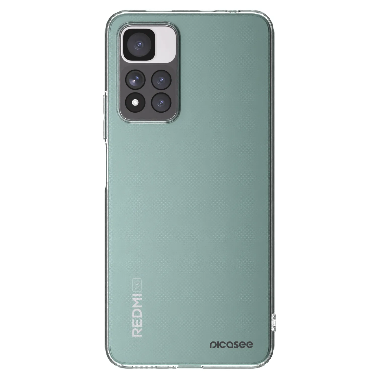 Picasee Xiaomi Redmi Note 11 Pro+ 5G Hülle - Transparentes Silikon - Clear