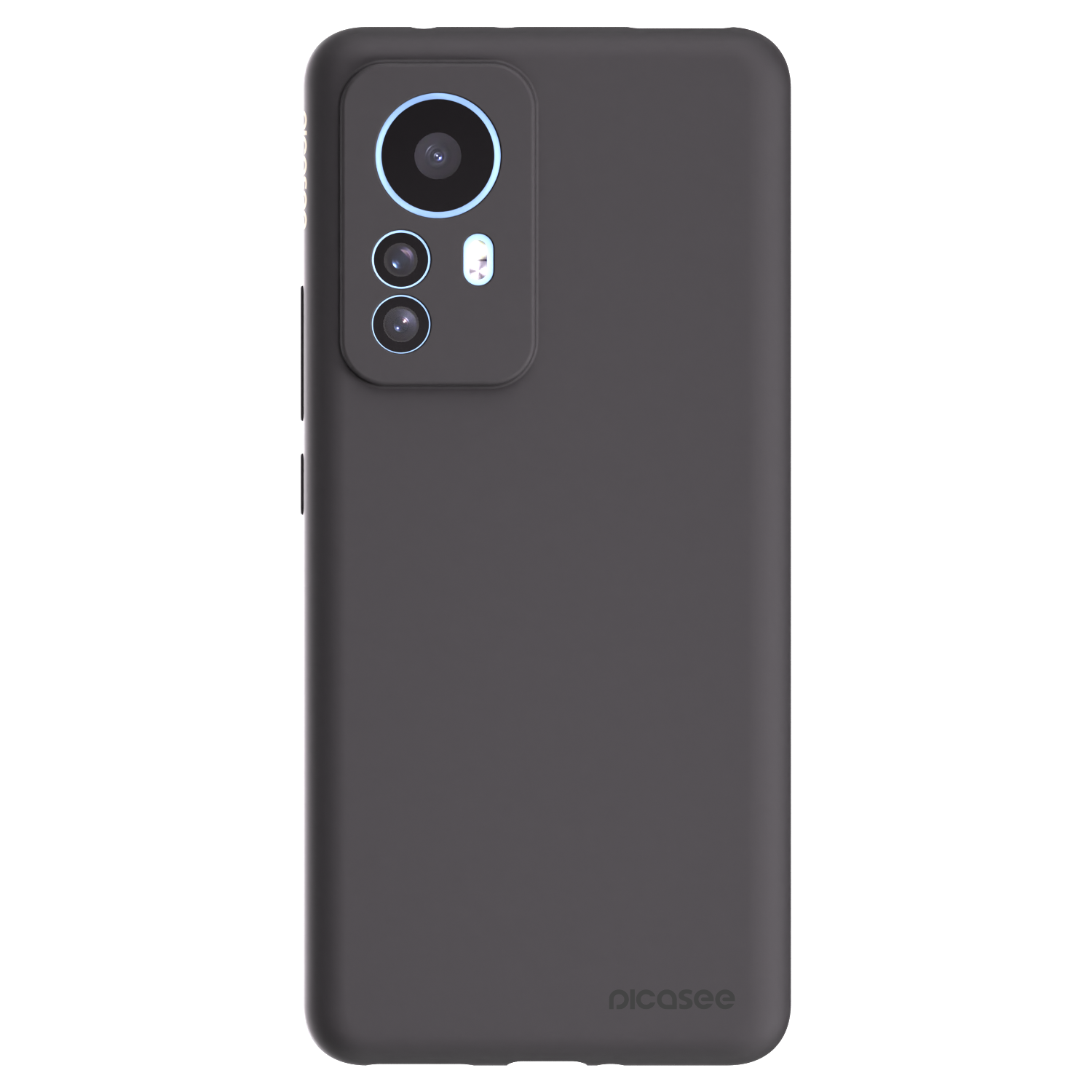 Picasee Xiaomi 12T Hülle - Schwarzes Silikon - Clear
