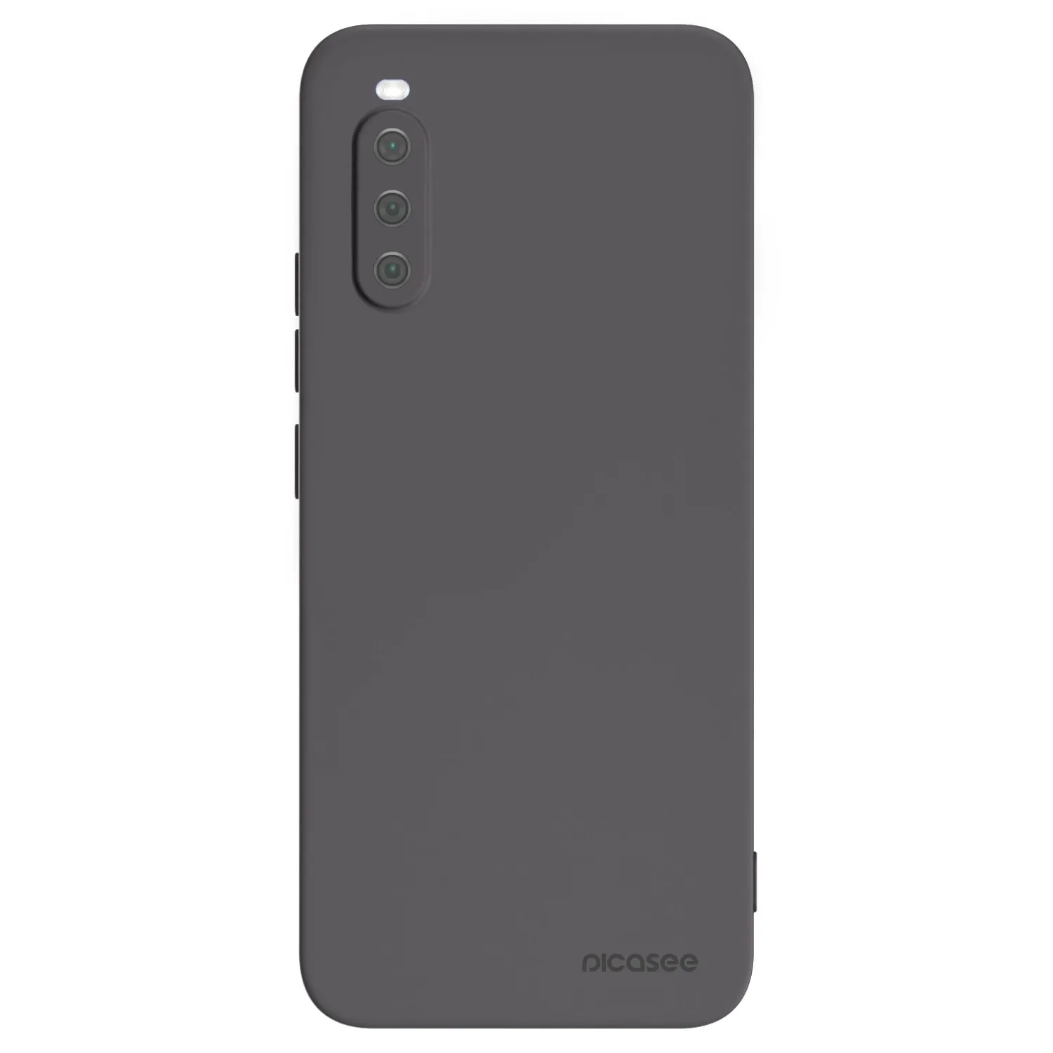 Picasee Sony Xperia 10 III Hülle - Schwarzes Silikon - Clear