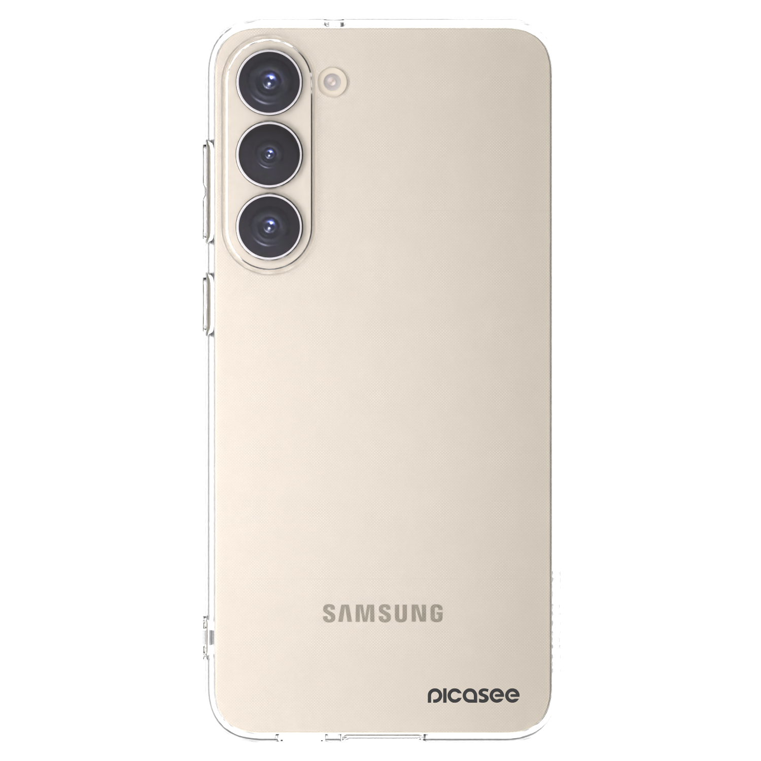 Picasee Samsung Galaxy S23+ 5G Hülle - Transparentes Silikon - Clear