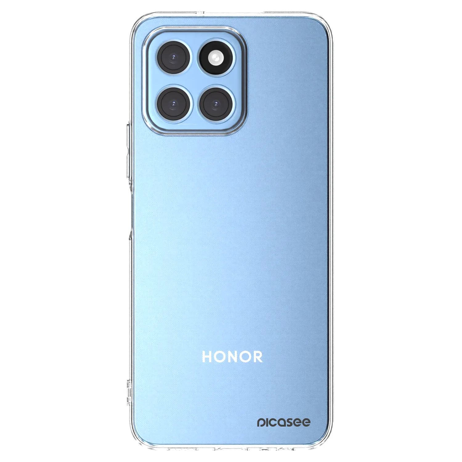 Picasee Honor X8 5G Hülle - Transparentes Silikon - Clear
