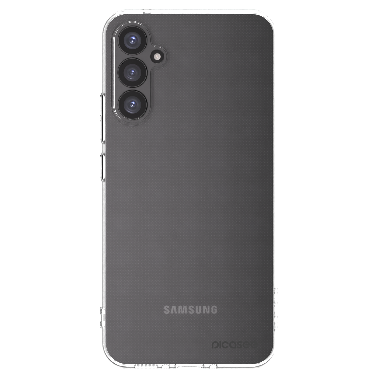 Picasee Samsung Galaxy A34 5G A346B Hülle - Transparentes Silikon - Clear