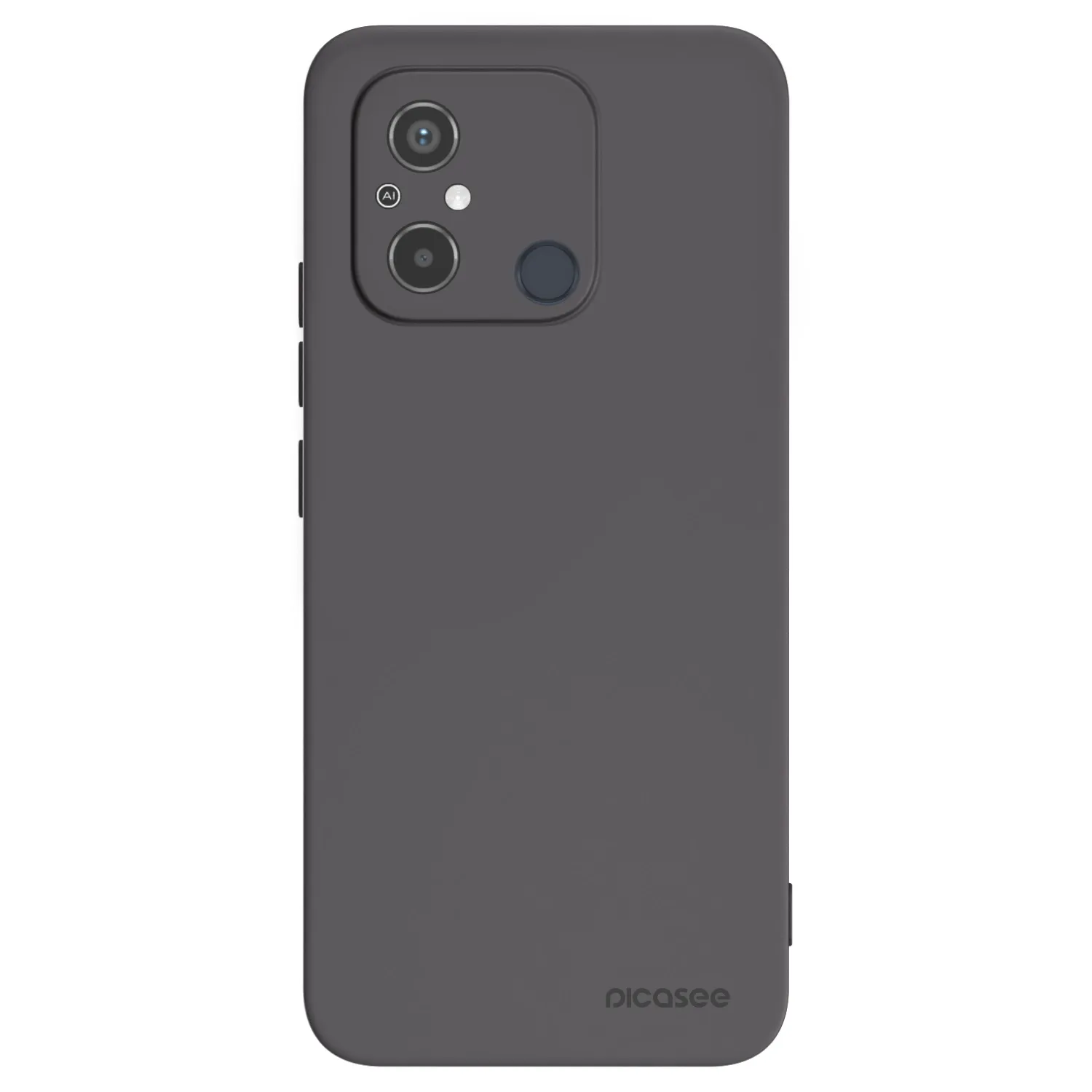 Picasee Xiaomi Redmi 12C Hülle - Schwarzes Silikon - Clear