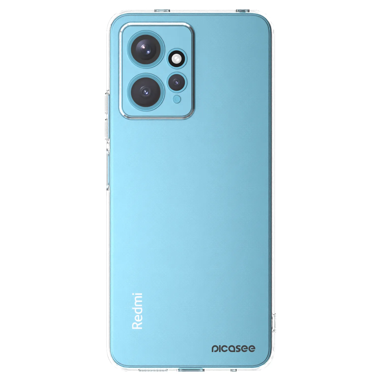 Picasee Xiaomi Redmi Note 12 4G Hülle - Transparentes Silikon - Clear