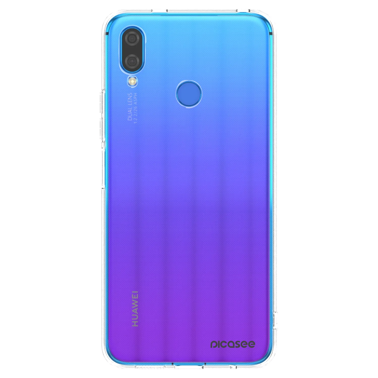 Picasee Huawei Nova 3 Hülle - Transparentes Silikon - Clear